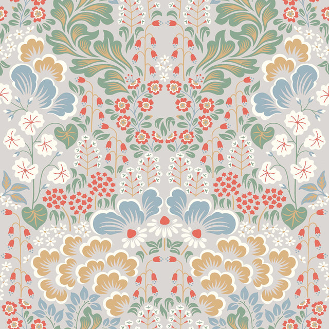 Schumacher 2098 BLOMSTERVALL in MULTI Wallpaper - BORÃ…STAPE