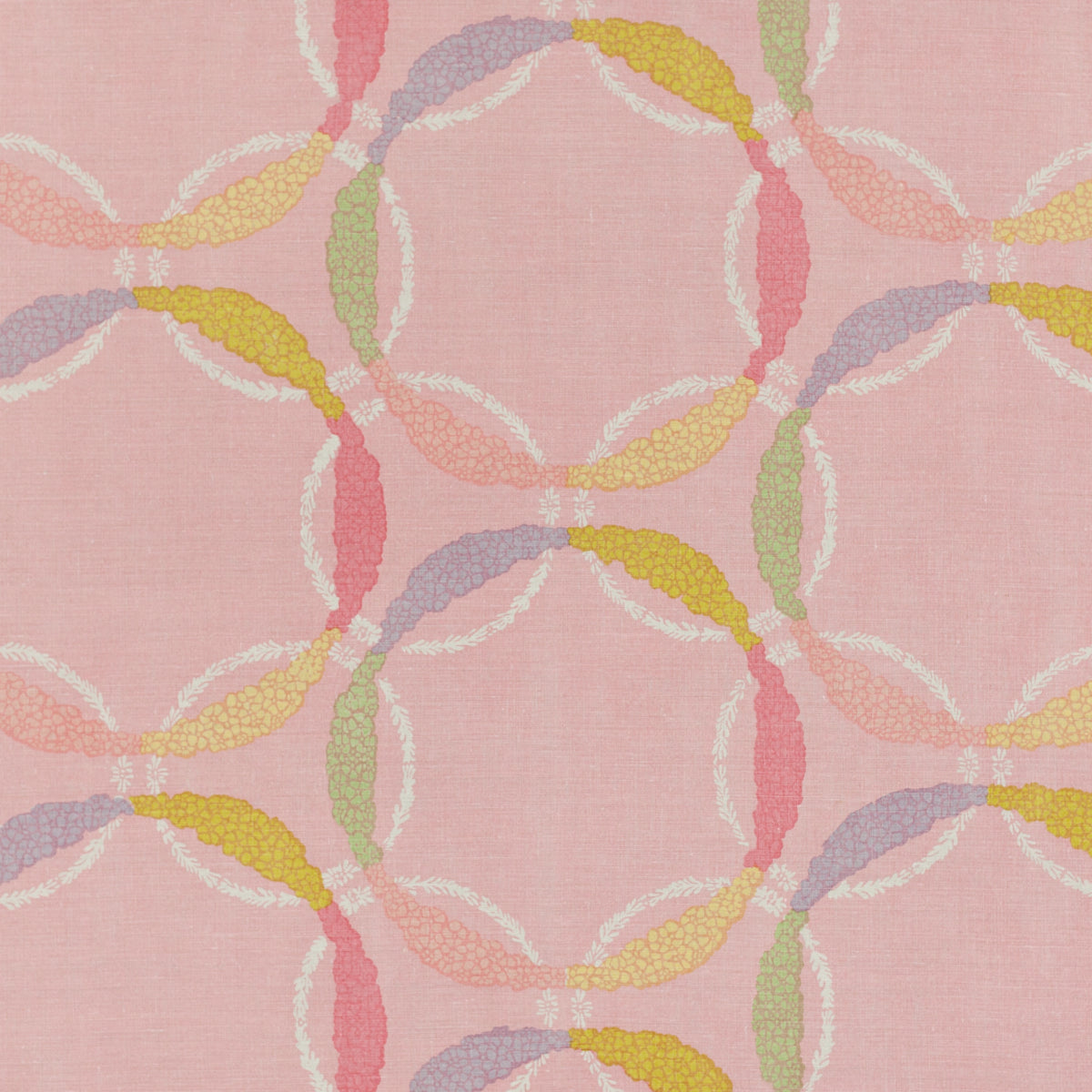 Schumacher 219N46 OPHELIA in WOODROSE Fabric - RAOUL TEXTILE