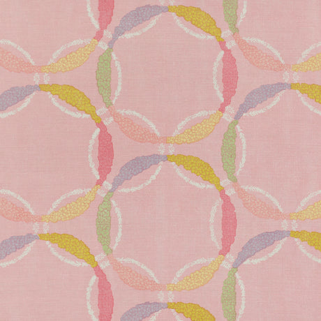 Schumacher 219N46 OPHELIA in WOODROSE Fabric - RAOUL TEXTILE