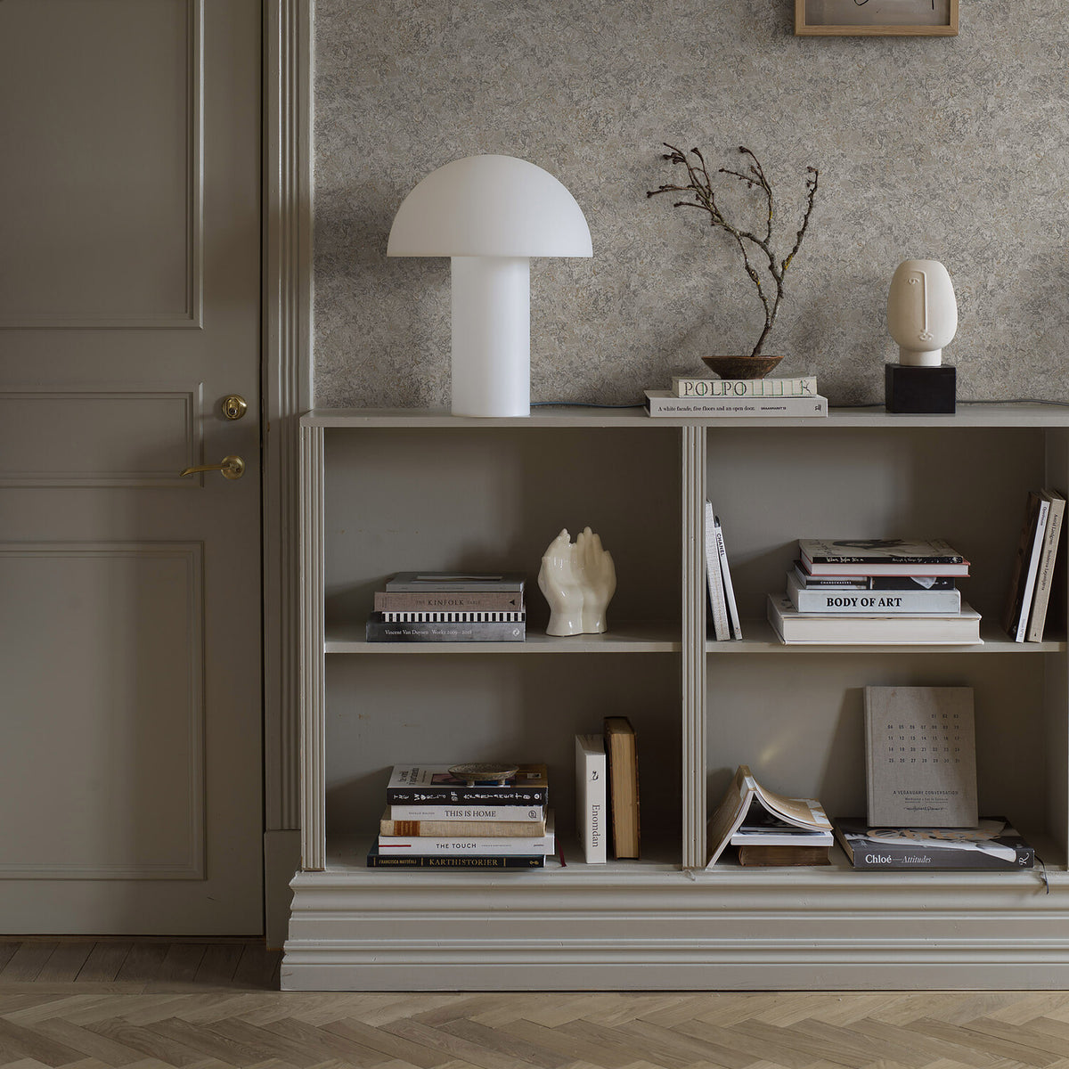 Schumacher 2285 TRAVERTINE in NATURAL Wallpaper - BORÃ…STAPE