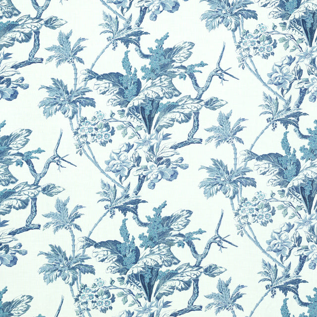 Schumacher 230B39 AUGUSTIN in DELFT Fabric - RAOUL TEXTILES