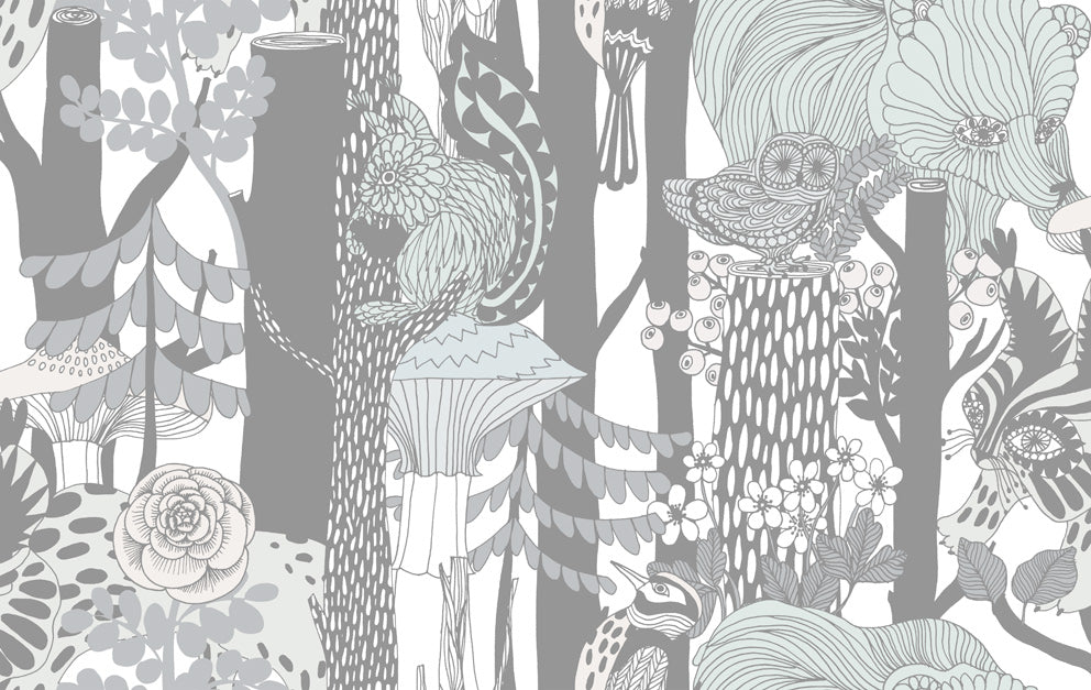 Marimekko 23342X Pikkuveljekset Wallpaper