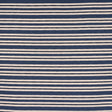 Schumacher 241P59 PARKER STRIPE in INDIGO Fabric - RAOUL TEX