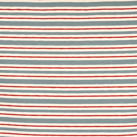 Schumacher 241P93 PARKER STRIPE in CAPRI Fabric - RAOUL TEXT