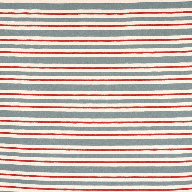 Schumacher 241P93 PARKER STRIPE in CAPRI Fabric - RAOUL TEXT