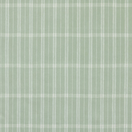 Schumacher 242P67 LINEN CHECK in ROBIN'S EGG Fabric - RAOUL 