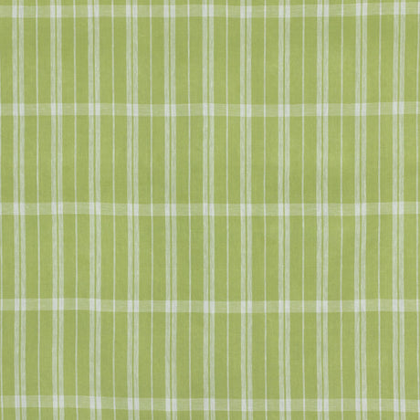 Schumacher 242P74 LINEN CHECK in CELERY Fabric - RAOUL TEXTI