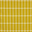 Schumacher 242P82 LINEN CHECK in SULPHUR Fabric - RAOUL TEXT