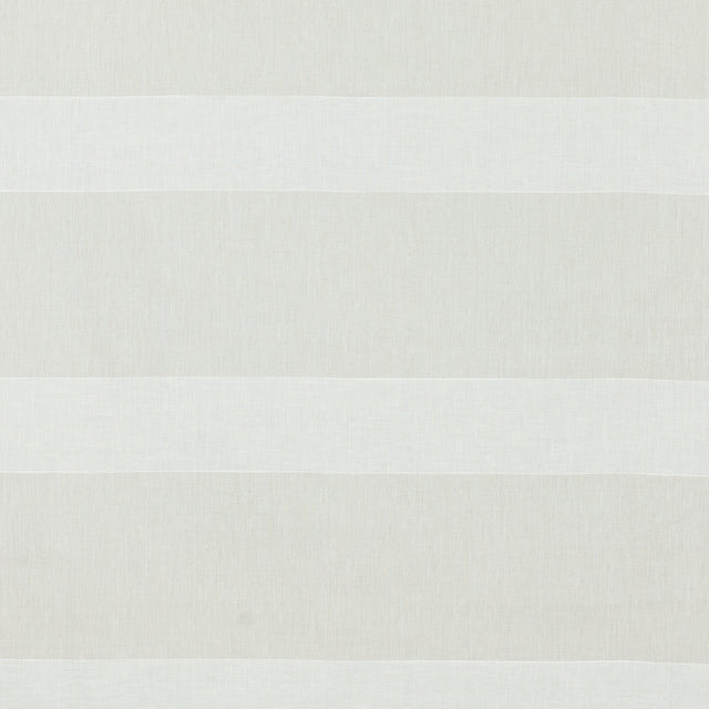 Schumacher 252D14 STRIPE SHEER in NATURAL Fabric - RAOUL TEX