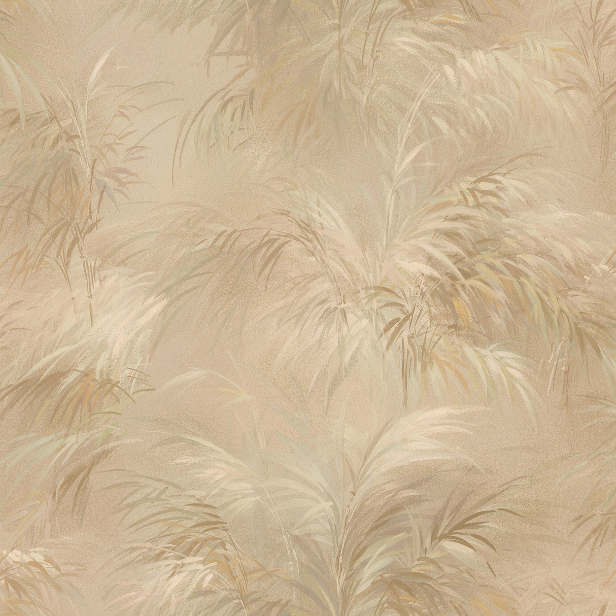 Brewster 2532-17657 Kaley Bronze Satin Leaves Wallpaper