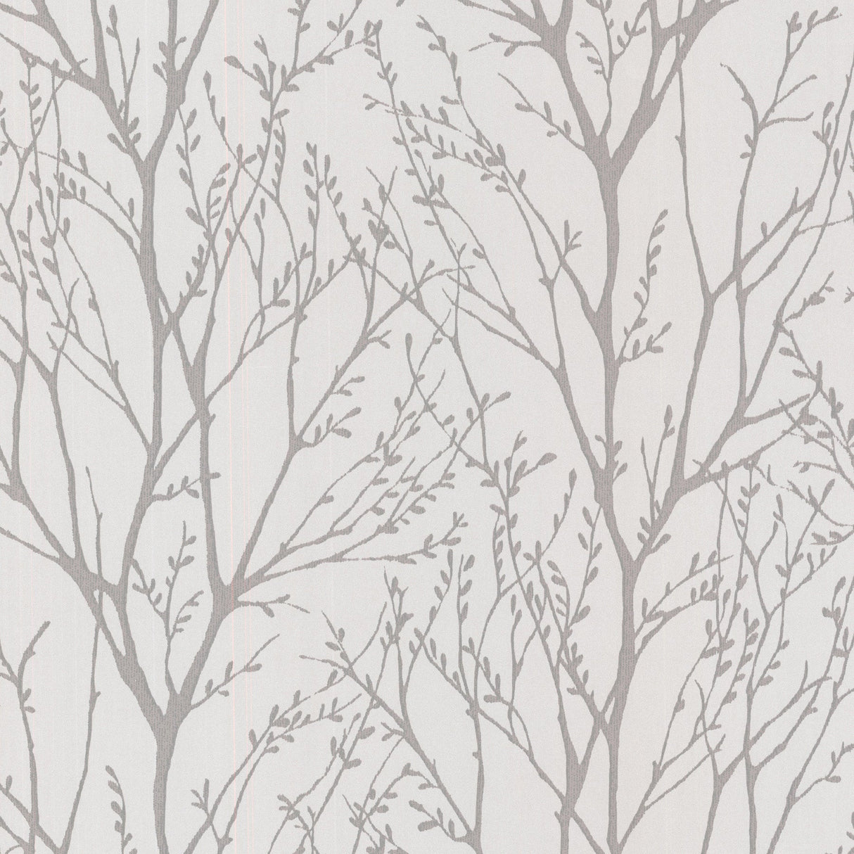 Brewster 2532-20426 Delamere Pewter Tree Branches Wallpaper