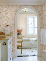 Brewster 2532-20436 Cressida Blush Magnolia Trail Wallpaper