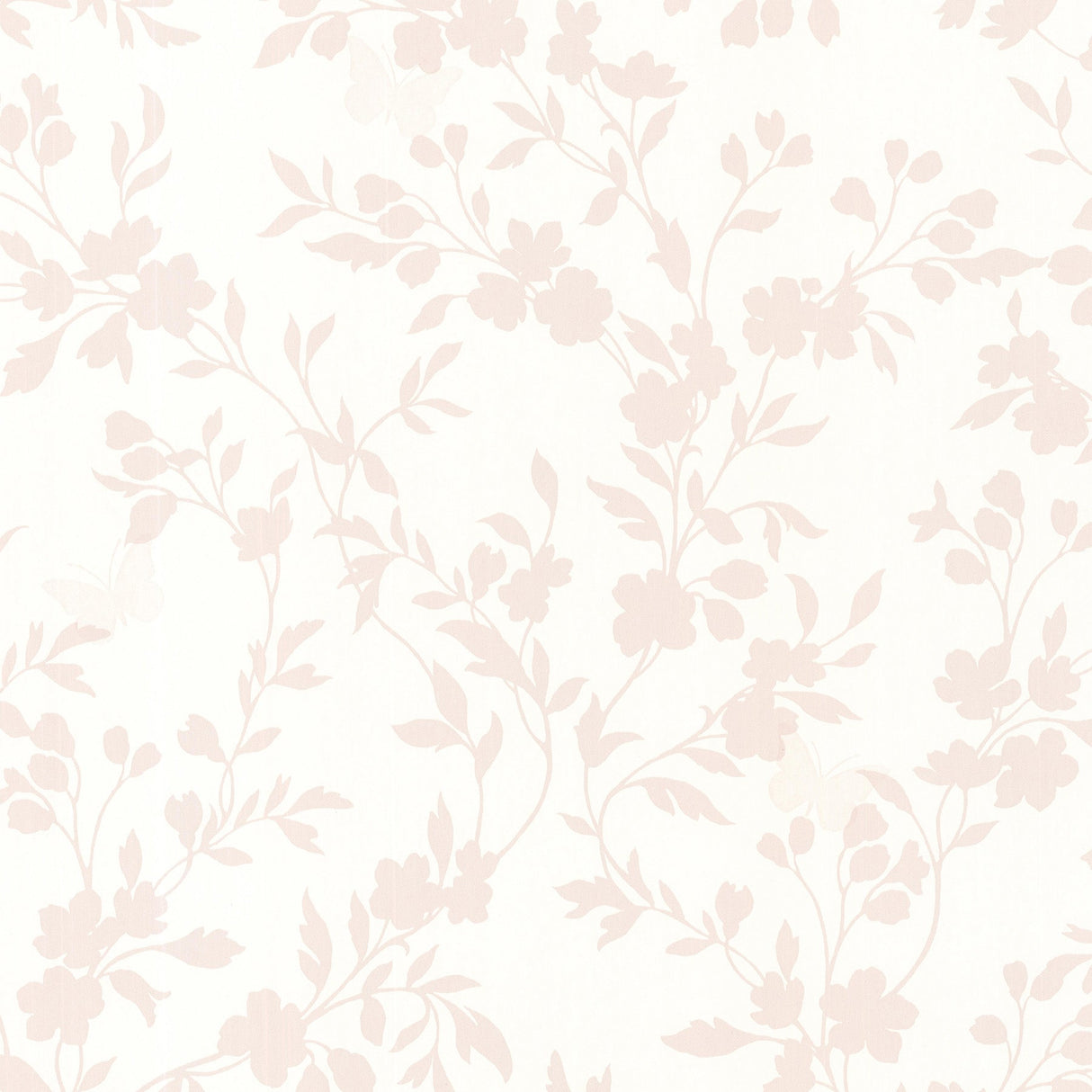 Brewster 2532-20464 Layla Rose Floral Trail Silhouette Wallpaper