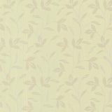 Brewster 2532-20483 Cynthia Light Green Tonal Leaf Trail Wallpaper