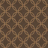 Brewster 2532-20640 Eaton Espresso Geometric Wallpaper