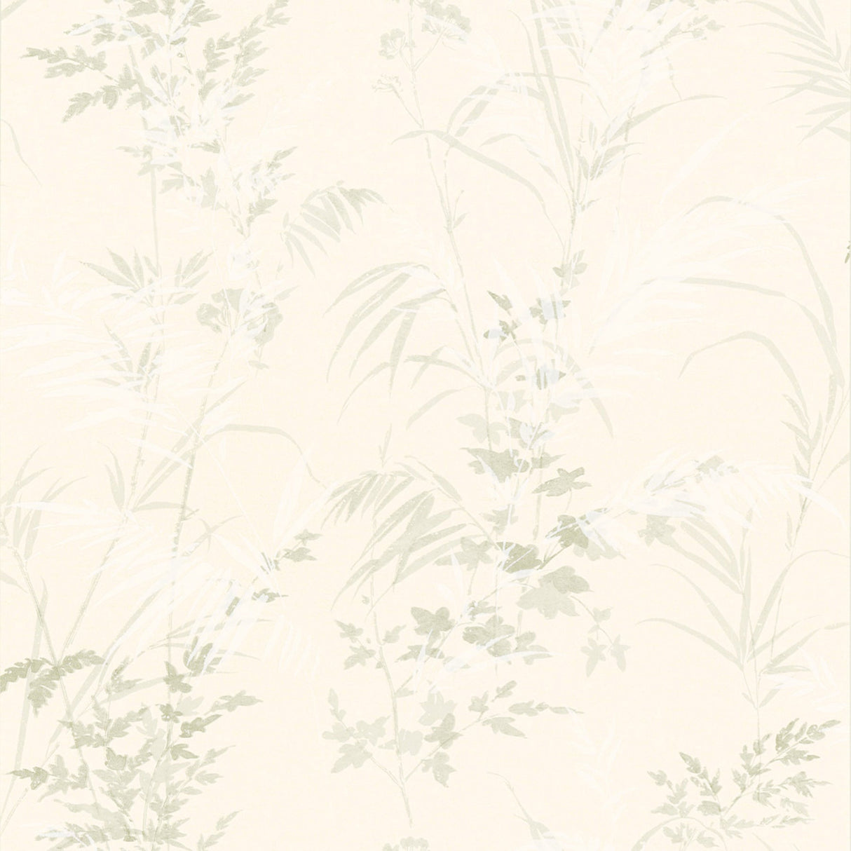 Brewster 2532-21870 Tory Cream Tropical Leaves Wallpaper