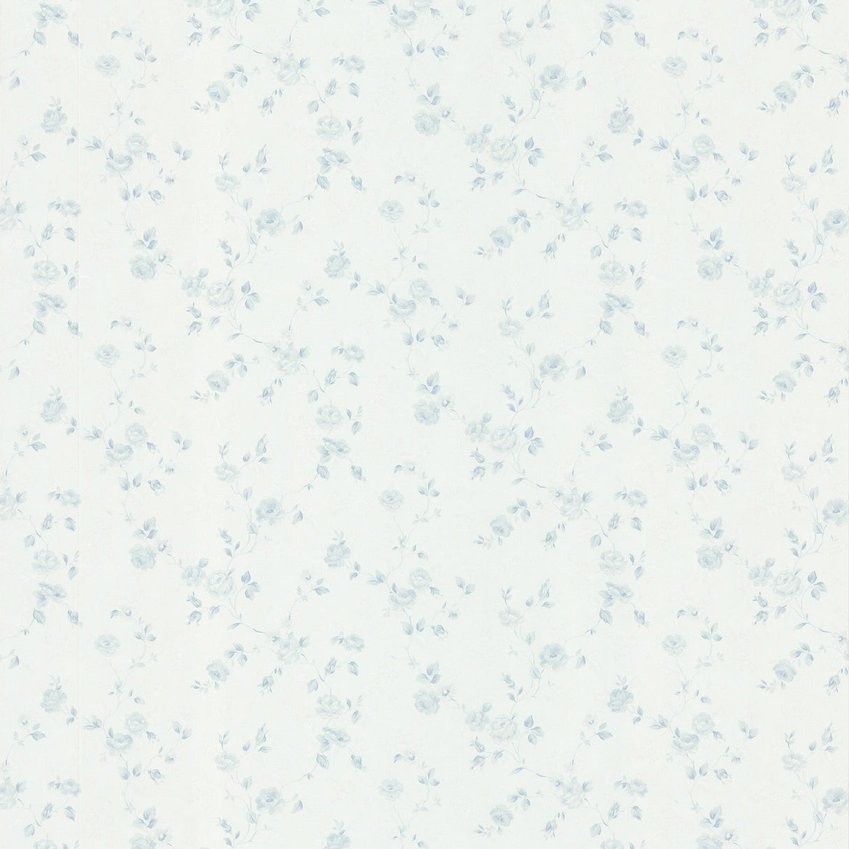 Brewster 2532-62785 Gracie Blue Small Rose Trail Wallpaper