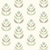 Beacon House 2535-20618 Oslo Grey Geometric Tulip Wallpaper