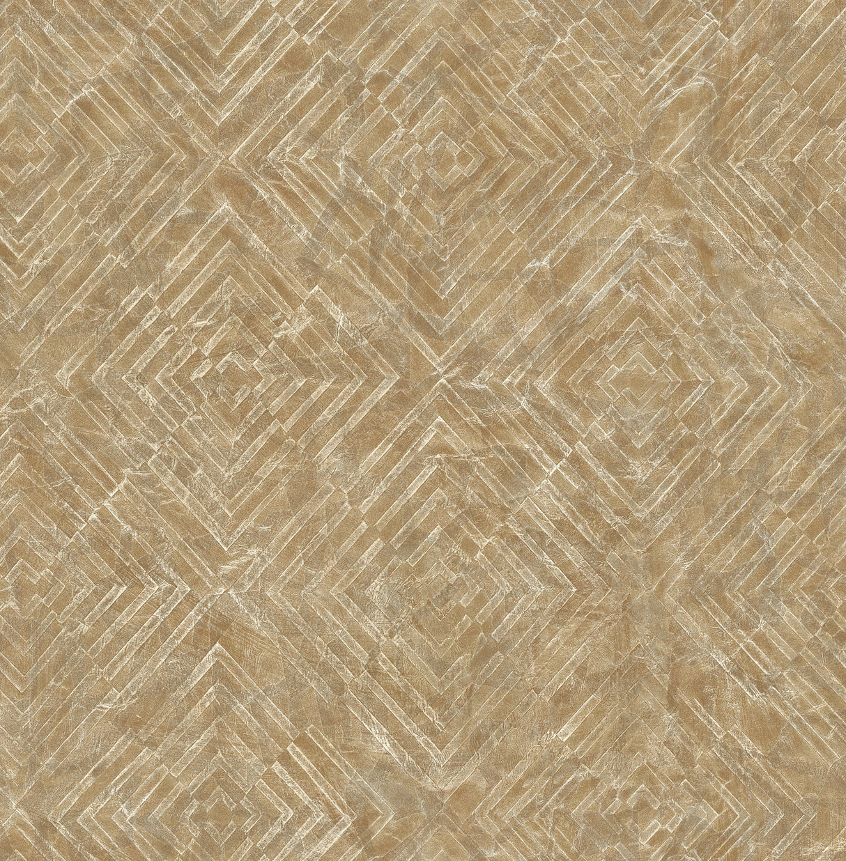 A-Street Prints 2540-24000 Labyrinth Gold Geometric Wallpaper