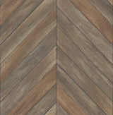 A-Street Prints 2540-24006 Parisian Brown Parquet Wallpaper