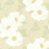 Beacon House 2614-21054 Leala Golden Green Modern Floral Wallpaper