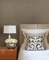 Kenneth James 2622-30219 Tomek Charcoal Paper Weave Wallpaper