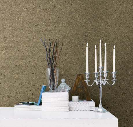 Kenneth James 2622-30246 Petra Grey Mica Chip Wallpaper