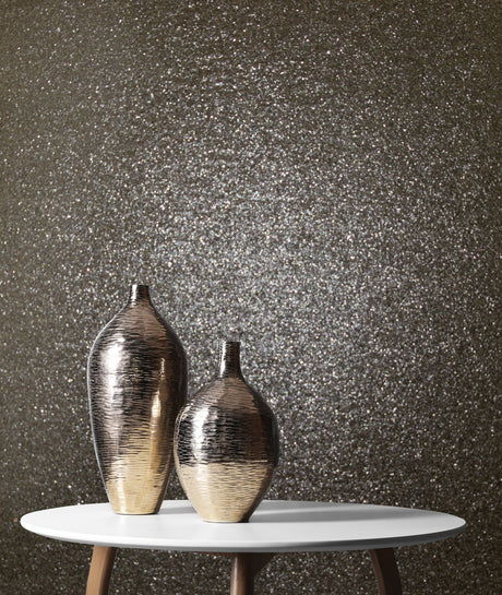 Kenneth James 2622-30254 Dmitry Black Mica Wallpaper