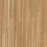 Kenneth James 2622-30274 Tereza Coral Foil Grasscloth Wallpaper