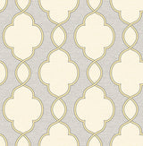 A-Street Prints 2625-21820 Structure Yellow Chain Link Wallpaper