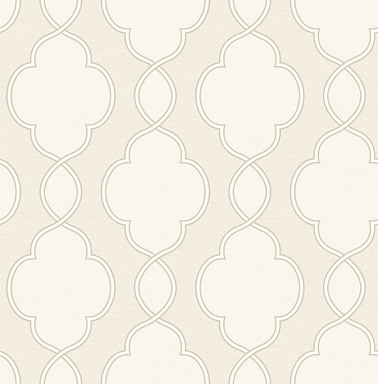 A-Street Prints 2625-21822 Structure Cream Chain Link Wallpaper