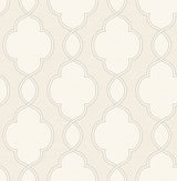 A-Street Prints 2625-21822 Structure Cream Chain Link Wallpaper