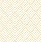 A-Street Prints 2625-21824 Vertex Gold Diamond Geometric Wallpaper