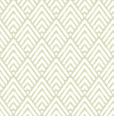 A-Street Prints 2625-21827 Vertex Green Diamond Geometric Wallpaper