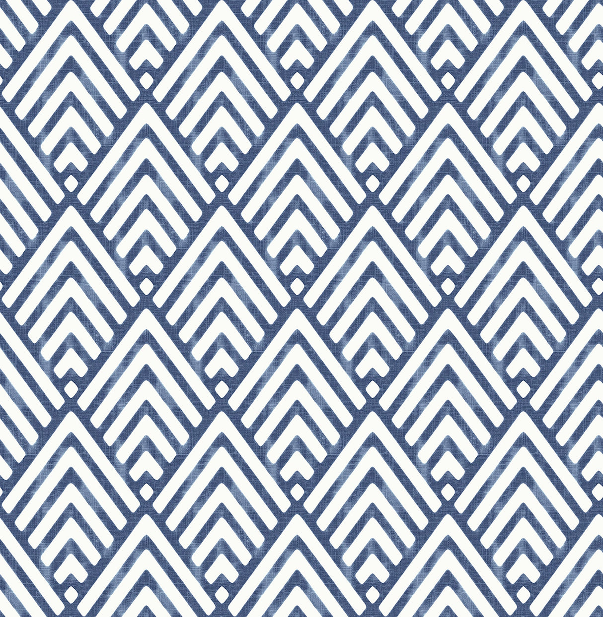 A-Street Prints 2625-21828 Vertex Indigo Diamond Geometric Wallpaper