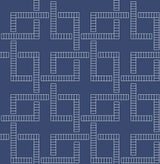 A-Street Prints 2625-21832 Theory Indigo Geometric Wallpaper