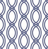 A-Street Prints 2625-21835 Infinity Indigo Geometric Stripe Wallpaper