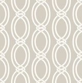 A-Street Prints 2625-21837 Infinity Taupe Geometric Stripe Wallpaper