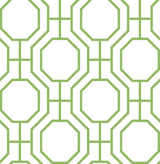 A-Street Prints 2625-21846 Circuit Green Modern Ironwork Wallpaper