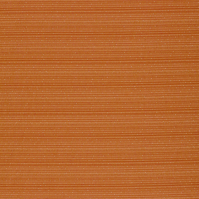 Schumacher Sparkle Strie Tangerine Fabric - Eade's Wallpaper