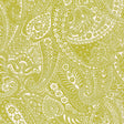 Schumacher Paisley Print Soft Chartreuse Fabric - Eade's Wallpaper