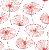 A-Street Prints 2656-004006 Paradise Pink Fronds Wallpaper