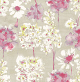 A-Street Prints 2656-004019 Marilla Pink Watercolor Floral Wallpaper