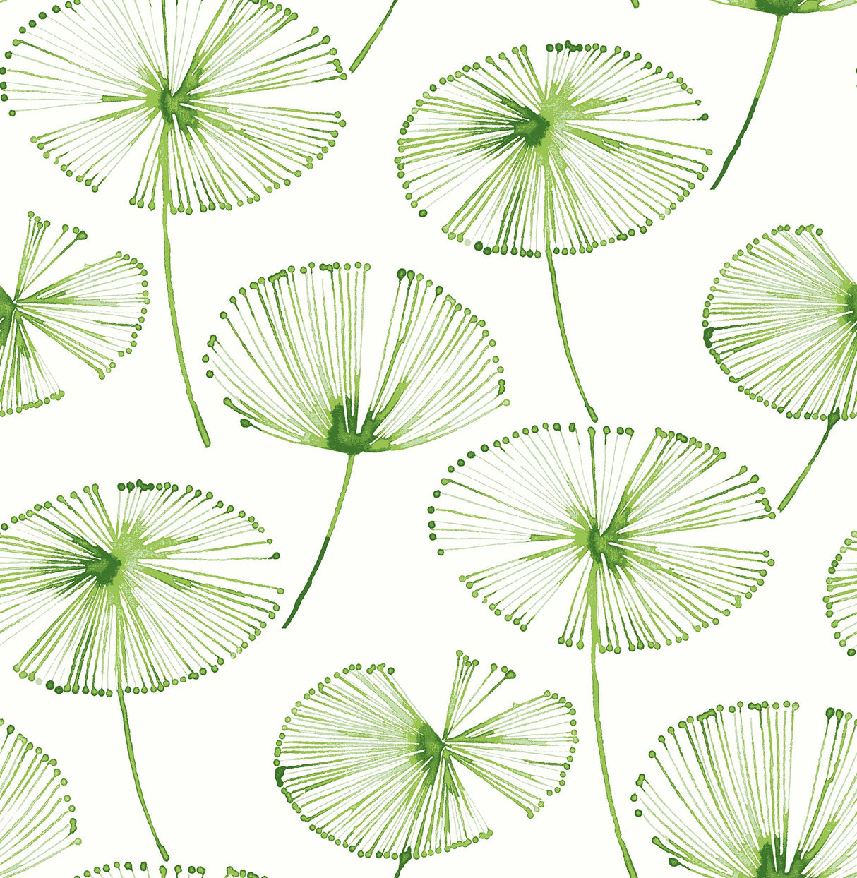 A-Street Prints 2656-004024 Paradise Green Fronds Wallpaper