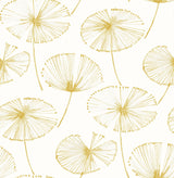 A-Street Prints 2656-004026 Paradise Gold Fronds Wallpaper