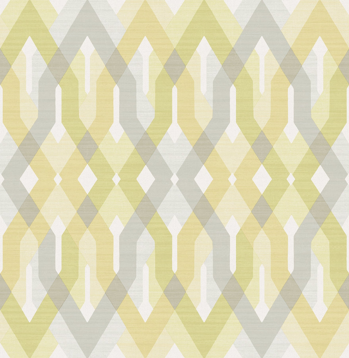 A-Street Prints 2656-004044 Harbour Golden Green Lattice Wallpaper