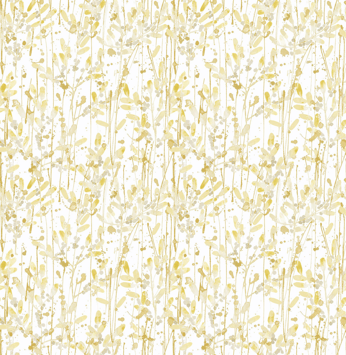 A-Street Prints 2656-004058 Willow Gold Leaves Wallpaper