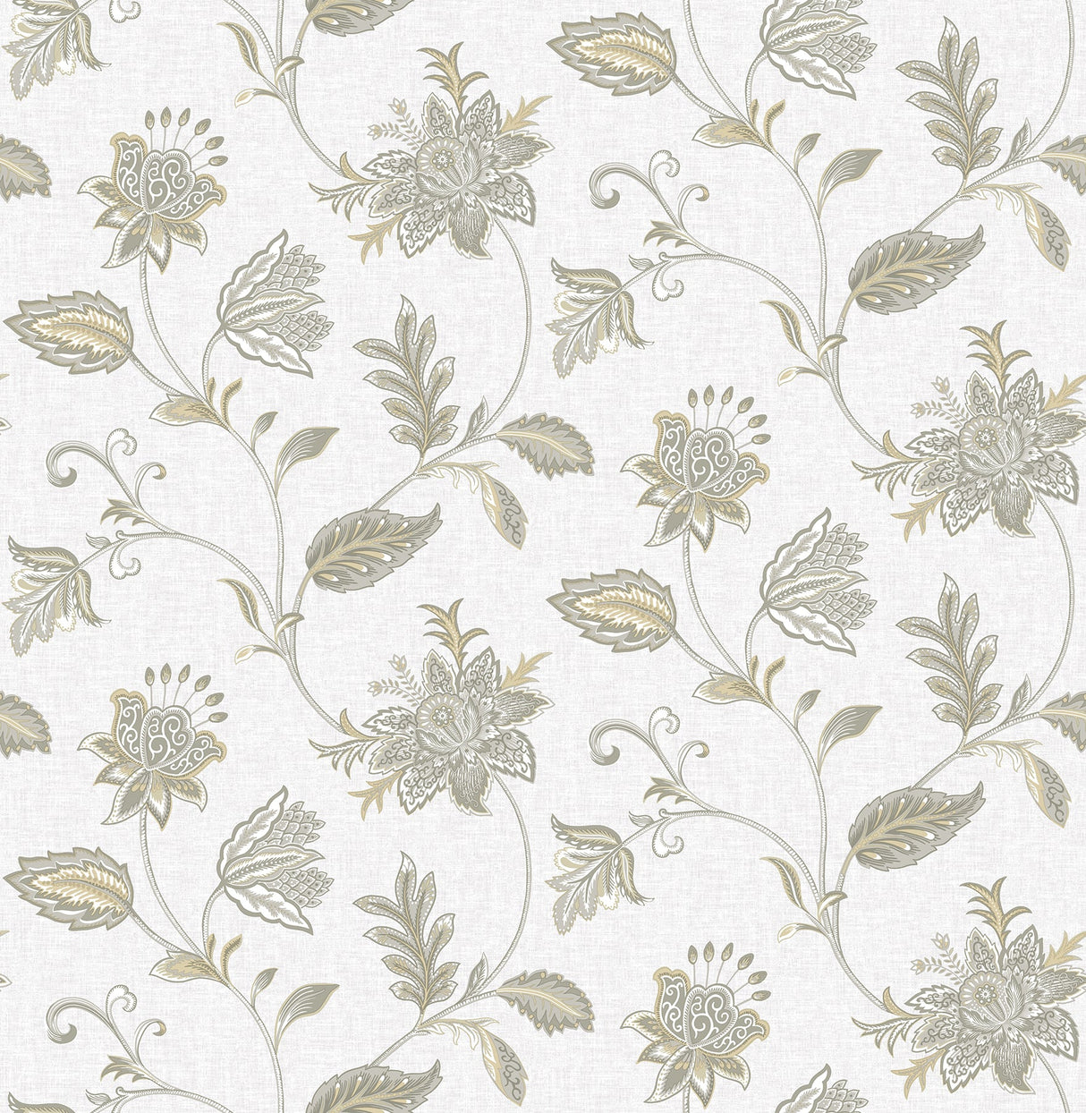 A-Street Prints 2657-22209 Georgette Haze Jacobean Wallpaper