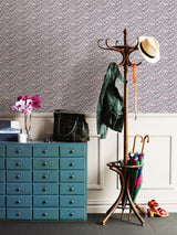 A-Street Prints 2657-22213 Adrian Plum Paisley Wallpaper