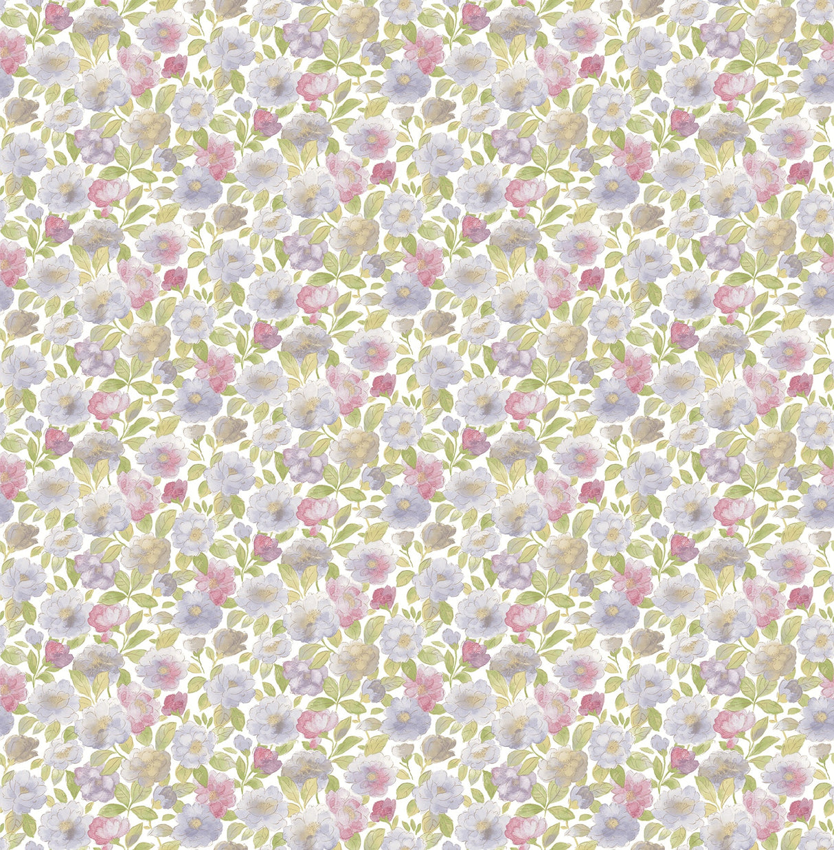 A-Street Prints 2657-22218 Elsie Lilac Floral Wallpaper